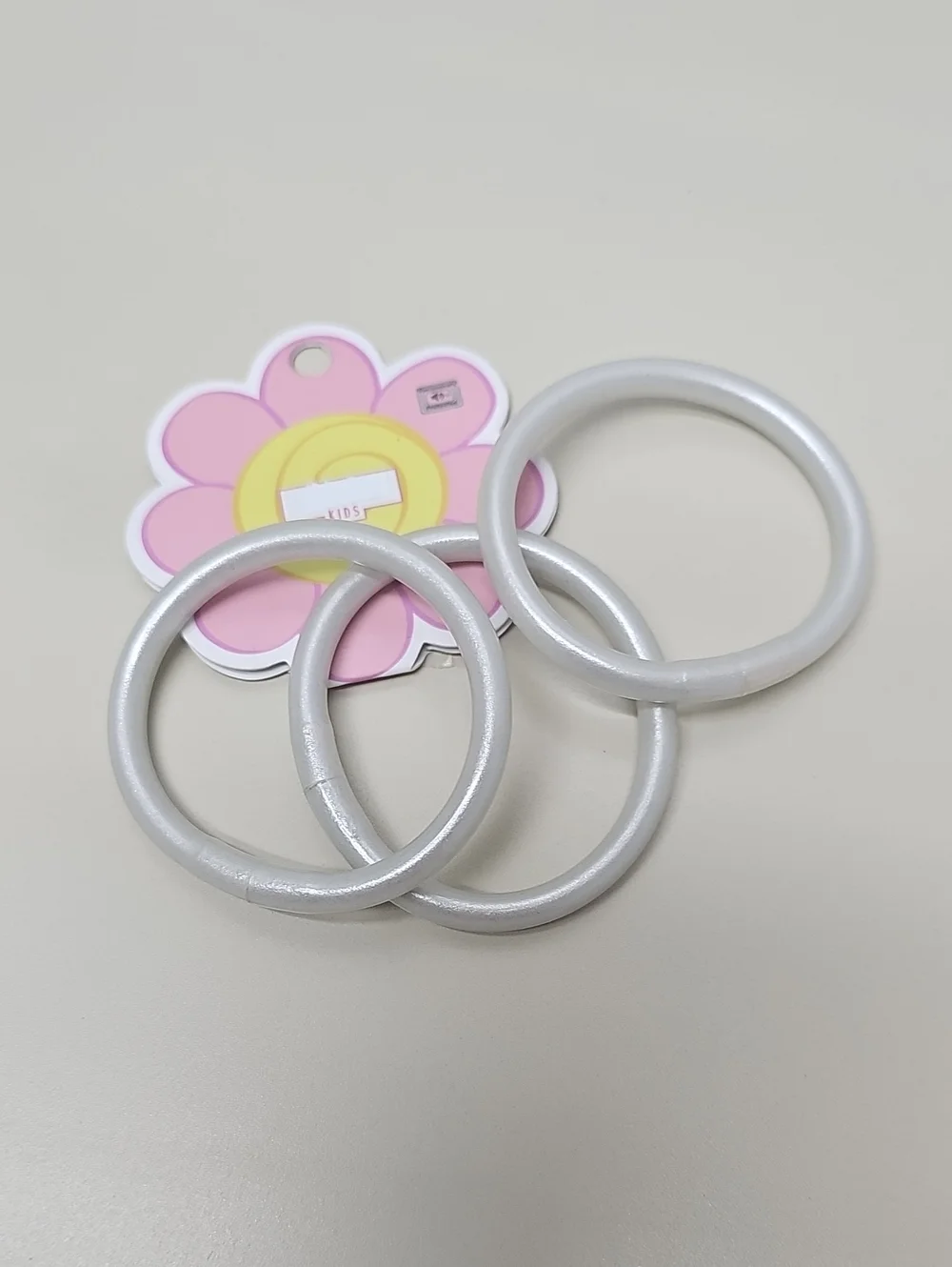 Budha All Weather White Baby Bracelet. (Not Budhagirl) Measure 45mm / 2